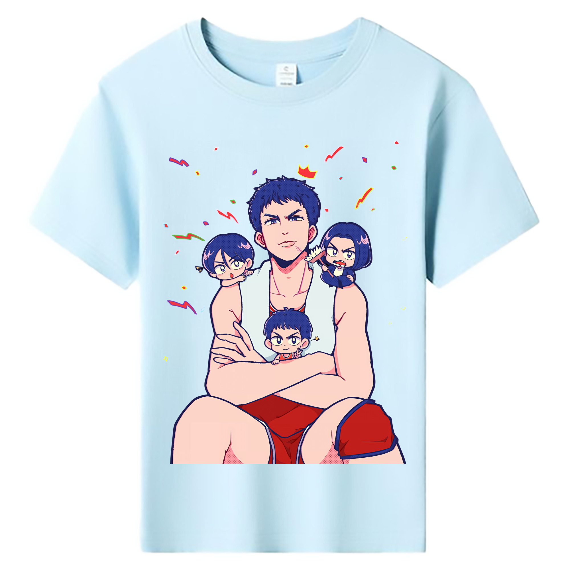 （画像用） SLAM DUNK／スラムダンク 綿100％キッズTシャツ（フロントプリント）